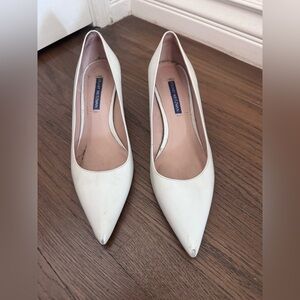 Cream/Off White Stuart Weitzman Pumps